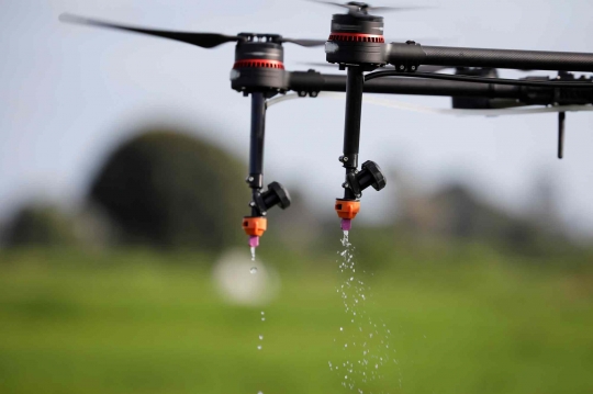 Membasmi Nyamuk Malaria dengan Teknologi Drone