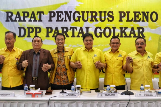 Suasana Rapat Pleno Partai Golkar