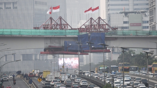 Longspan LRT Cawang-Kuningan-Dukuh Atas Tersambung