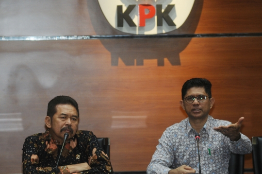 Jaksa Agung ST Burhanudin Sambangi Gedung KPK