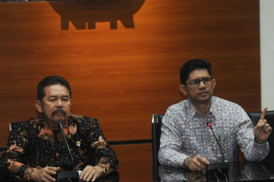 Jaksa Agung ST Burhanudin Sambangi Gedung KPK
