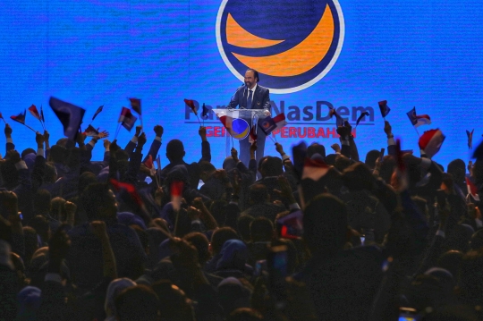Anies Baswedan Hadiri Pembukaan Kongres II Partai NasDem