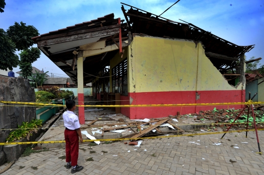 Menengok Kondisi SDN Malang Negah 2 yang Roboh