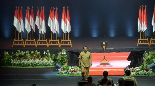 Jokowi Hadiri Rakornas Indonesia Maju di Sentul