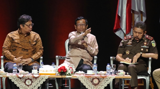 Ketua KPK hingga Menko Polhukam Bahas Sinergi Penegakan Hukum Saat Rakornas