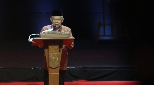 Wapres Ma'ruf Amin Tutup Rakpornas Indonesia Maju