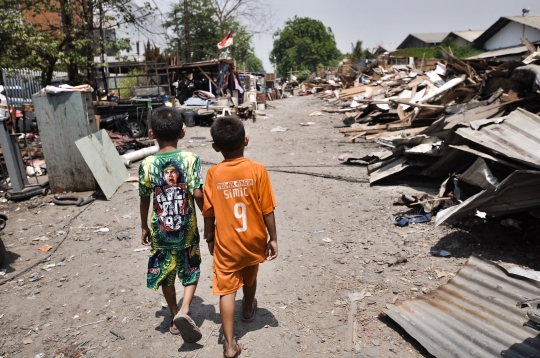 Nestapa Ratusan Korban Penggusuran Sunter