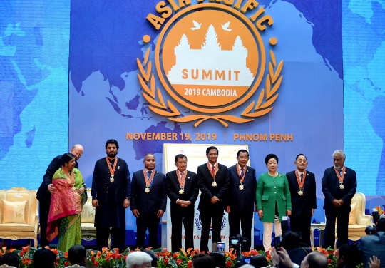 JK Pidato di Forum UPF Asia Pacific Summit 2019