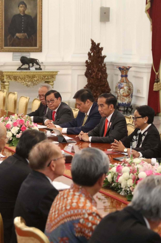 Jokowi Bertemu JAPINDA di Istana Merdeka