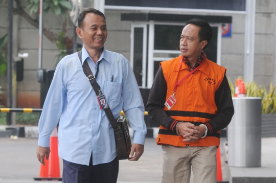 Tersangka Penyuap Bupati Lampung Utara Diperiksa KPK