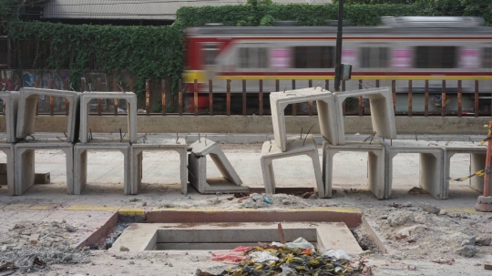 Urai Kemacetan di Jalan Raya Pasar Minggu, DKI Bangun Jalur Inspeksi