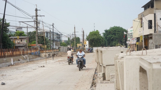 Urai Kemacetan di Jalan Raya Pasar Minggu, DKI Bangun Jalur Inspeksi