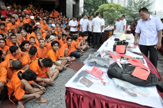 3.314 Pelaku Kejahatan Terjaring Operasi Sikat Jaya 2019