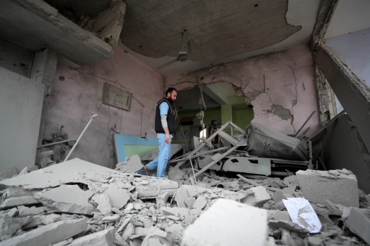 Serangan Udara Pro-Rezim Suriah Hantam Rumah Sakit