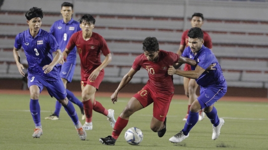 Sea Games 2019, Garuda Muda Bekuk Thailand 2-0