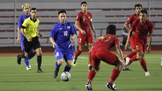 Sea Games 2019, Garuda Muda Bekuk Thailand 2-0