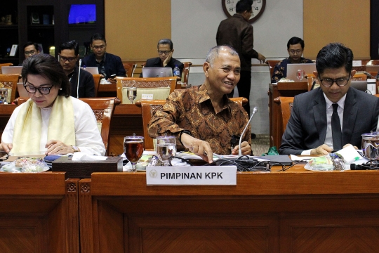 KPK Lakukan Evaluasi Kerja Bersama Komisi III