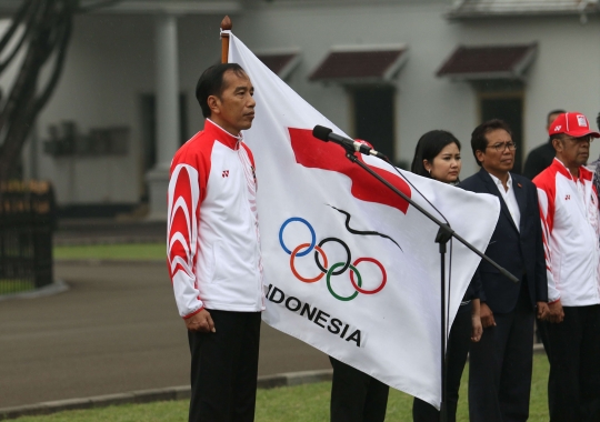 Presiden Jokowi Lepas Kontingen Indonesia untuk SEA Games 2019
