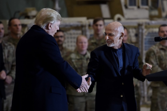 Ke Afghanistan, Trump Rayakan Thanksgiving Bareng Tentara AS