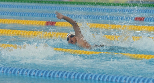 Antusias Atlet Disabilitas Ikuti Kejuaraan Para Swimming 2019