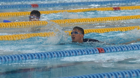 Antusias Atlet Disabilitas Ikuti Kejuaraan Para Swimming 2019