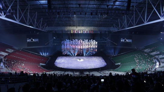 Kemeriahan Jelang Upacara Pembukaan SEA Games 2019