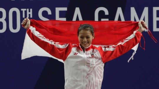 Lifter Windy Aisyah Raih Medali Emas SEA Games 2019