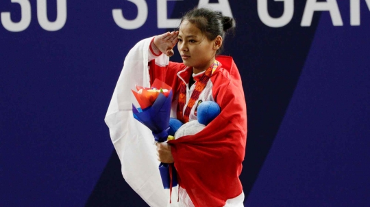 Lifter Windy Aisyah Raih Medali Emas SEA Games 2019