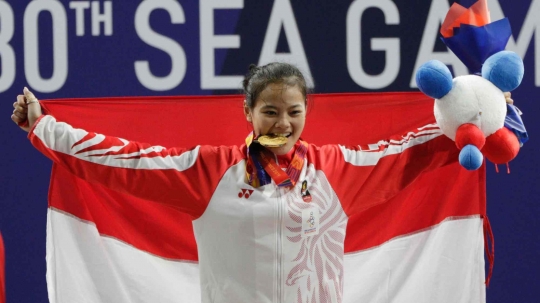 Lifter Windy Aisyah Raih Medali Emas SEA Games 2019