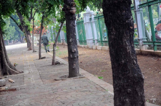 Ini Lokasi Ledakan Granat Asap di Kawasan Monas