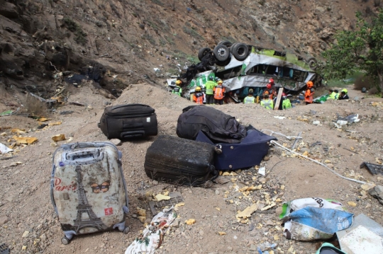 Puluhan Nyawa Melayang dalam Kecelakaan Bus Maut di Chile