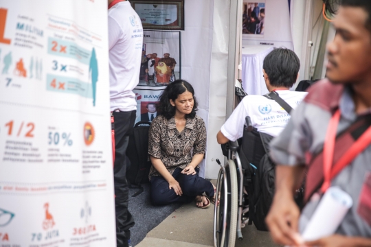 Melihat Pameran UMKM Disabilitas di Senayan