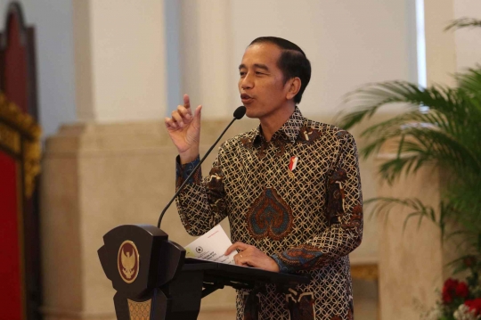 Jokowi Beri Arahan Pembumian Pancasila di Istana Negara