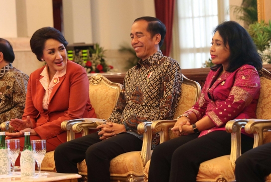 Jokowi Buka Kongres Kowani di Istana Negara