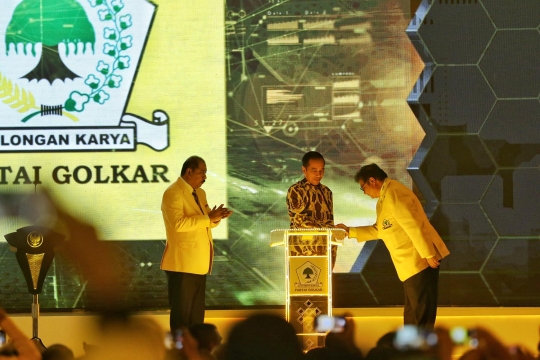 Presiden Jokowi Buka Munas Partai Golkar