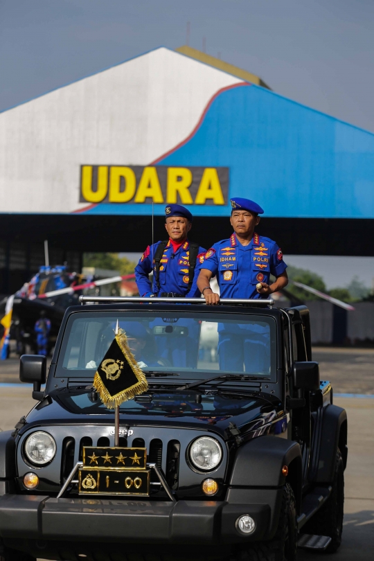 Kapolri Idham Azis Pimpin Upacara HUT Polairud Ke-69