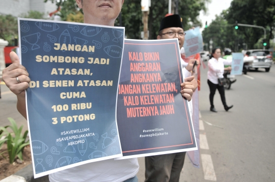 Aksi Massa Selamatkan APBD DKI Jakarta