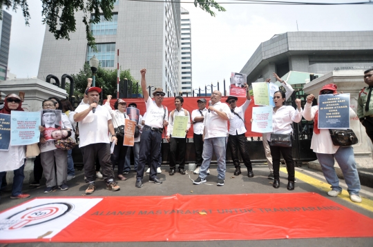 Aksi Massa Selamatkan APBD DKI Jakarta