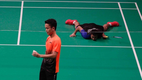 Kandaskan Malaysia, Ginting Antar Indonesia Rebut Emas Bulu Tangkis Beregu Putra