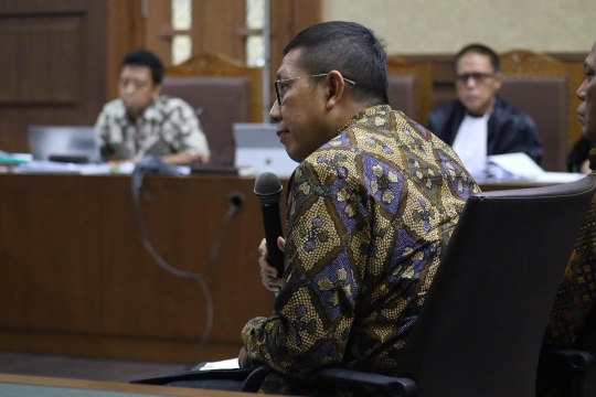 Mantan Menag Lukman Hakim Saifuddin Bersaksi di Sidang Romahurmuziy