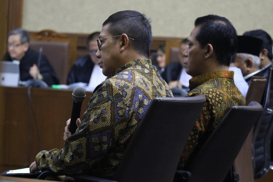 Mantan Menag Lukman Hakim Saifuddin Bersaksi di Sidang Romahurmuziy