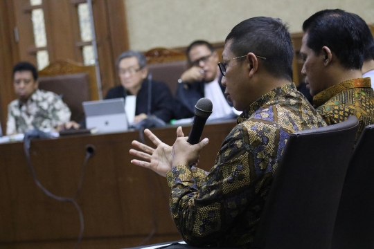 Mantan Menag Lukman Hakim Saifuddin Bersaksi di Sidang Romahurmuziy