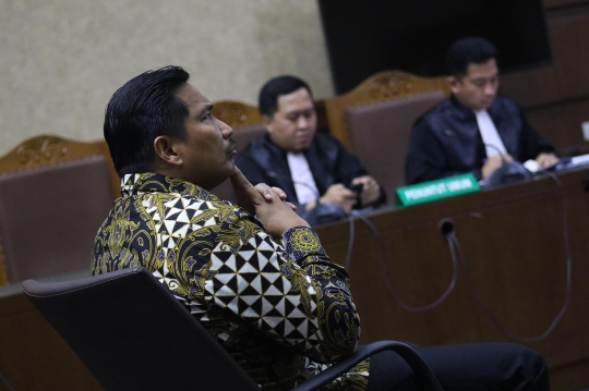 Ekspresi Bowo Sidik Pangarso Divonis 5 Tahun Penjara