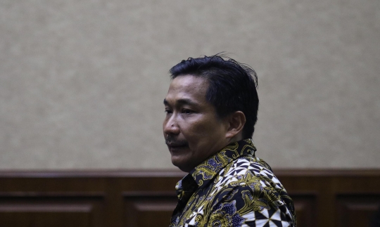 Ekspresi Bowo Sidik Pangarso Divonis 5 Tahun Penjara