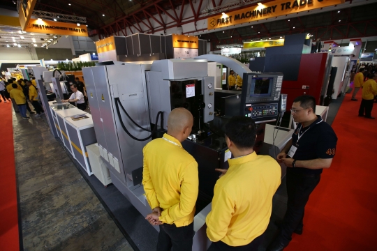 Mengunjungi Pameran Manufaktur Terbesar di Indonesia