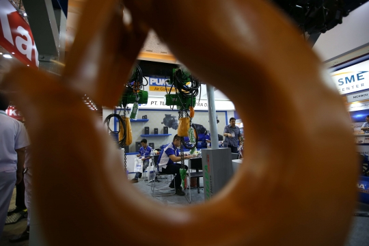 Mengunjungi Pameran Manufaktur Terbesar di Indonesia
