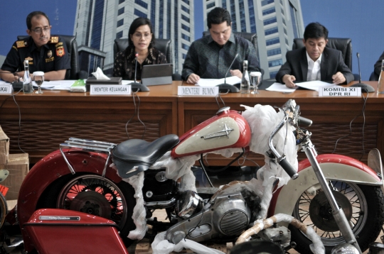 Ini Harley Davidson dan Brompton yang Diselundupkan di Pesawat Garuda