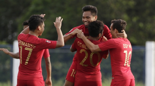 Bantai Laos 4-0, Garuda Muda Lolos ke Semifinal SEA Games 2019