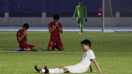 Bantai Laos 4-0, Garuda Muda Lolos ke Semifinal SEA Games 2019
