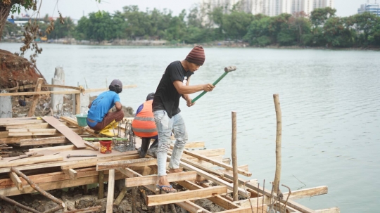 Memantau Revitalisasi Waduk Sunter Barat yang Akan Jadi Kawasan Wisata